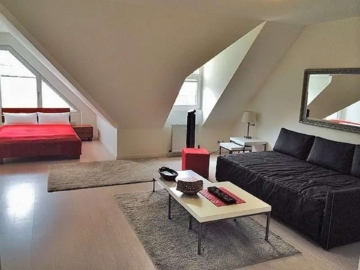 1-Zimmer-Wohnung im Stadtzentrum Stuttgart mit Option TG Platz, 70182 Stuttgart, Dachgeschosswohnung