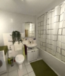 Badezimmer - 2-Zimmer-Wohnjuwel mit Südbalkon & Stellplatz im grünen Norden von Landau